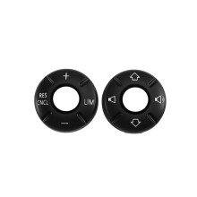 61316814567 61319360507 Car Steering Wheel Cruise Control Button Cover Trim for Cooper F55 F56 F57 F60,A