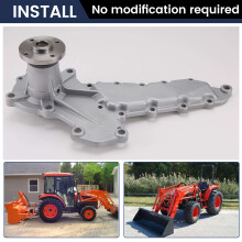 Waterpomp E5800-73037 voor Kioti DK35 DK40 DK45 DK50 DK55 DS4110 Mahindra 2810 3510 4010 4110 4510C-T4 5010 E580073037