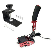 Game Brake Drift Handbrake Kit USB for PC Steam Fit Most Racing Games Rally SIM Racing Games Handbrake Red