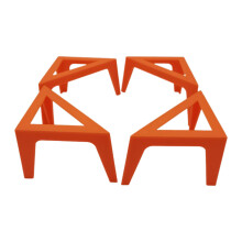 Supports de toile en plastique pour verser la peinture,-Orange