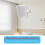 2PCS Wall Mount Bracket for  Era 100, Wireless Speaker Space Saving  Home Metal Wall Stand Holder Black 5