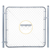 100Pcs Chain Link Fence Ties, Heavy Duty Fence Tie Wires,Chain Link Hook Ties Dog Fence Slat for Chain Link Fence 8IN