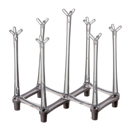 Multi Purpose Drips Dry Cup Hanging Rack for Wall Mount Space-2