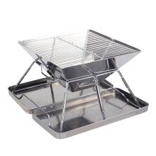 Thin Untarnished Transportable Barbecue For Firewood Cooking-B4