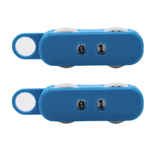 Outil de comptoir de tricot en caoutchouc PET, utilisation-Bleu