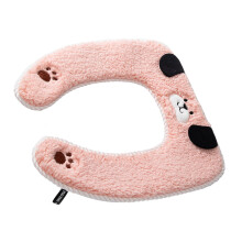 Toilet Lid Cover with Convenient Handle Keep Warm and-Pink