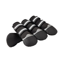 4Pcs Dog Feet Cover Protective Shoes for Pet with Adjustable-S