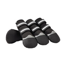 2 Pair Dog Socks Feet Cover Pet Winter Shoes SkidProof Soles-XL