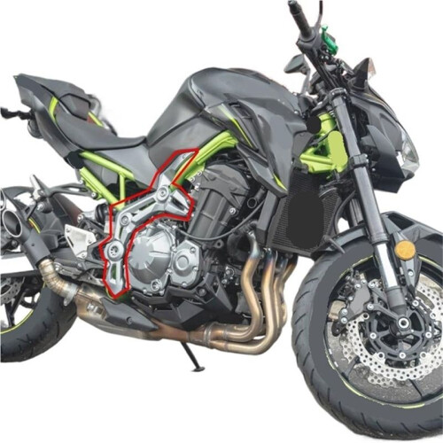 Motorcycle Side Frame Cover Panel Fairing Guard Protector for  Z900 2017-2019 Accessories 2