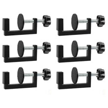 6 Clips G, Clips Ajustables para Muebles de Patio, Abrazaderas para Muebles de Ratán para Sofás de Exterior, Abrazaderas de Ratán, Sujetadores para