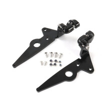 Motorcycle Frame Mounted Adjustable Highway Foot Peg Mounts for INDIAN Challenger Chief Chieftain Pursuit Roadmaster