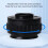 CTV Lens Adapter for Trinocular Stereo Microscope, C Mount, 0.5X 6