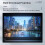 YT200 LED Projector Portable  USB Projector with Built-in Speaker for -Remote,Speaker,IOS Compatible 5