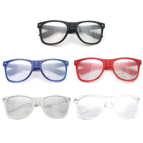 Heart Diffraction Glasses At Night Love Lights-Dark blue B 1
