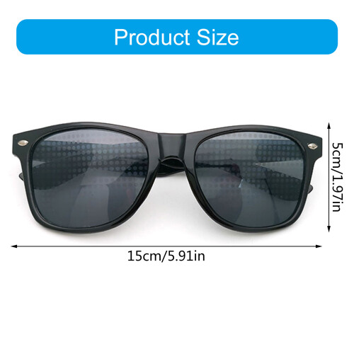 Heart Diffraction Glasses At Night Love Lights-Dark blue B 2