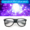 Heart Diffraction Glasses At Night Love Lights-Transparent E 4