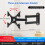 Monitor Wall Mount , Adjustable Screen Bracket for 14-32Inches Universal Retractable TV Mounts 2