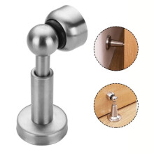 Magnetische Deurstopper Hydraulische Schokabsorberende Deurstoppers Wand- en Vloergemonteerde Deurvanger Deurhouder Roestvrij Staal