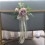 Ornement de dossier de chaise, 6 pièces, avec fleurs-orange 5