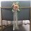 Ornement de dossier de chaise, 6 pièces, avec fleurs-orange 7
