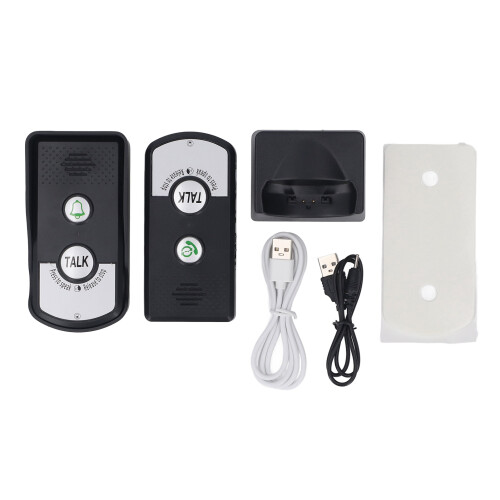 Sistema di interfono wireless IP54 ABS 3,7 V 1800 mAh 2