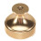 10 Pack 1.2 Inch Brushed Gold Cabinet Knobs Knurled Kitchen Cabinet Knobs Gold Drawer Knobs Round Dresser Knobs 1