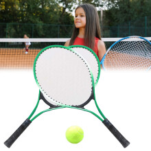 Kids Tennis Racket Set with Trainer, Balls & Cover, Lightweight 200g