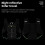 7L Cycling Hydration Backpack Black Green, 370*190mm Lightweight, Breathable 3
