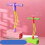 Children'S Frog Jumping Exercise Baby Bouncing Pole (with Sound) 5