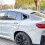 Car Rear Windows Triangle Louver Cover Sticker for  X4 G02 2018+ Car Windows Triangular Trim Gloss Black 6