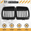 Front Grille Replacement for  E30 3-Series M3 Front Hood Bumper Grill Matte Black 1982-1994 3