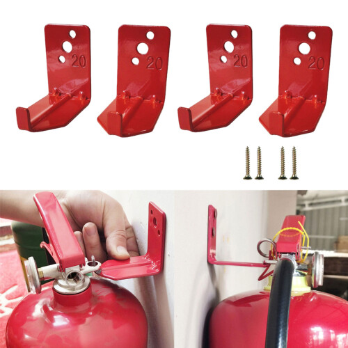Supports de suspension murale pratiques pour extincteurs, 1