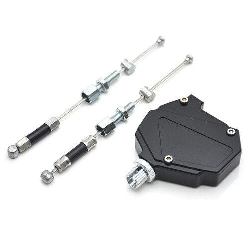 2X Motorcycle Stunt Clutch Lever Easy Pull Cable System for    Dirt Bike Parts 2
