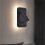 10X Wall Light Backlight USB Charging 330 Degree Rotation Adjustable Wall Lamp Bedside Study Reading Sconce Lamp Black 2