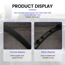 Front Bumper Wheel Molding Trim Right 71103-SWA-000 for CRV 2007-11