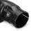 Cabeça de Entrada de Snorkel Universal para Carro de 3,5 Polegadas Tubo de Entrada de Ar Garganta para Lama Off-Road 3
