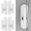 4Pcs Blind Cord Holder Safety Blind Cord Hooks Adhesive Window 7