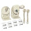 Cordless Bracket Kit, Mounting Bracket for Indoor/Outdoor Sunshade Roller Shutter Replacement 2