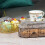 Decorative Ironwork Snacks Tray with Large Storage-Gold 7