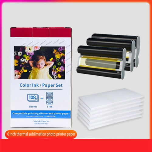 Compatible for  Selphy CP1300 Ink and Paper Set 1