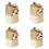 Convenient Automatic Toothpick Dispenser Creative-Gold 1 2