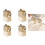 Convenient Automatic Toothpick Dispenser Creative-Gold 1 3