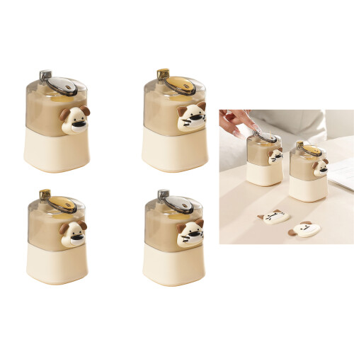 Convenient Automatic Toothpick Dispenser Creative-Gold 1 2