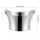 Large Capacity Stainless Ice Pail Ice Bucket for-Silver 4