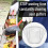 Leaf Filter Gutter Strainer & Downspout Guard  to 4inch Diameter Gutter Drain Cover & Gutter Down Spout Rain Protector 3