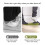 Grattoir à bottes tout usage, dissolvant de bottes-Couleur verte 5