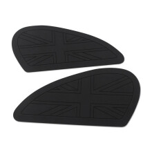Adesivo per Motocicletta, Protezione per Serbatoio Carburante, Ginocchiera, Antiscivolo, per T100 T120, Nero