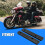 Kit de Reposicionamento Tour-Pak Ajustável de 1-3 Polegadas com Placa de Extensão para Porta-Malas para  Road King Street Glide 2014-2024 8