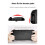 For NS2 Protective Case for  2 TPU Armored Wind Game Console Protection Soft Shell Hidden Storage Cartridg Black 6