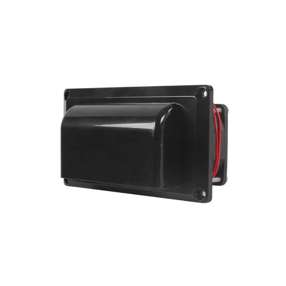 Caravan Motorhome Trailer Side Air Vent Ventilation Exhaust Fan Rv Dc12v For Campers Trailer Boat Marine Yacht Black 6033745011233